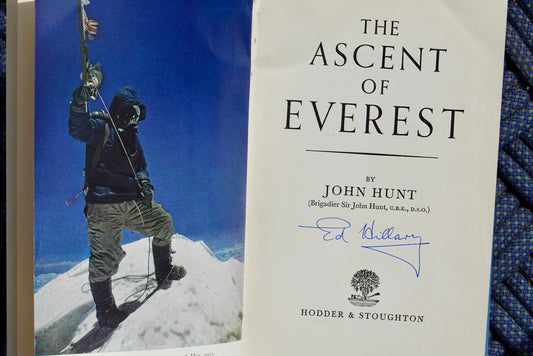 Ascent of Everest by Sir John Hunt (SIGNED)