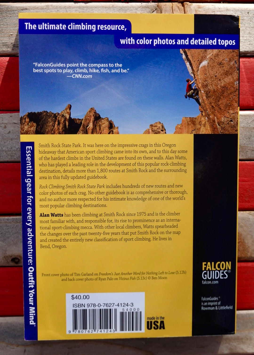 Rock Climbing Smith Rock State Park by Alan Watts (2010)