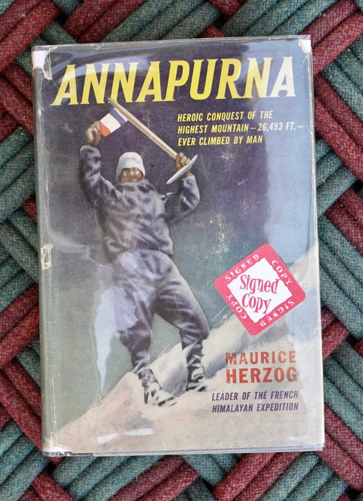 Annapurna by Maurice Herzog (1952) (SIGNED)