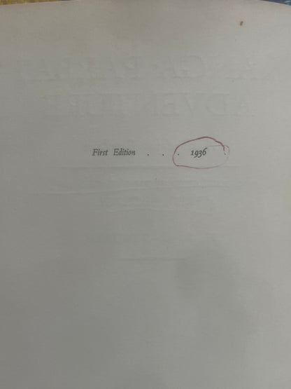 Nanga Parbat Adventure by Fritz Bechtold (1936)