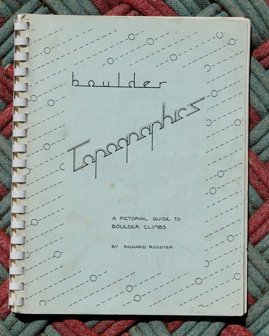 Boulder Topographics by Richard Rossiter (1981)