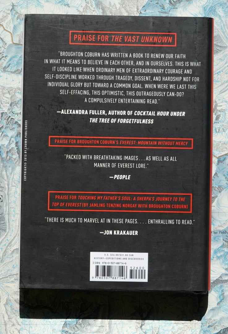The Vast Unknown by Broughton Coburn (2013) (SIGNED)