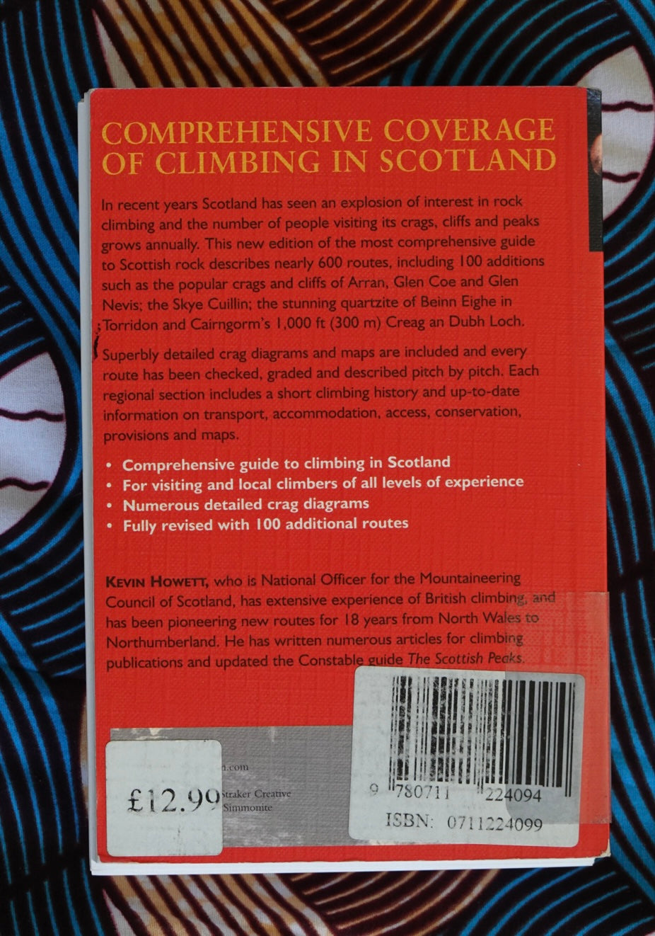 Rock Climbing in Scotland by Kevin Howett (2001)