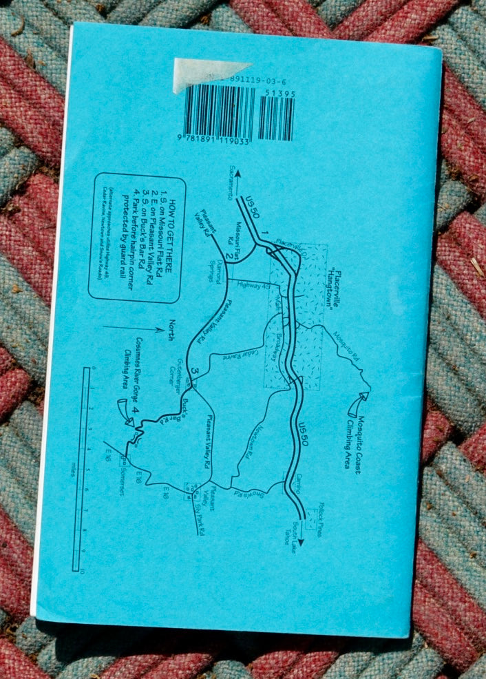 Rock Climbs of Cosumnes River Gorge by William H. Cottrell (1997)