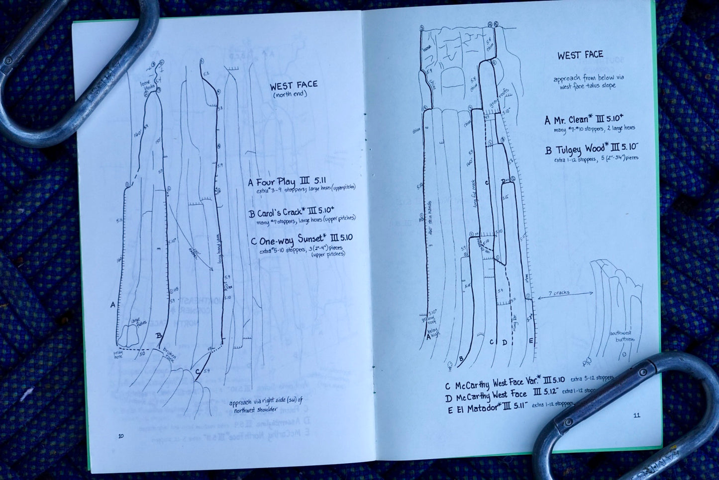 A Poorperson's Guidebook: Free Climbs of Devil's Tower by Dingus McGee & The Last Pioneer Woman (1981)