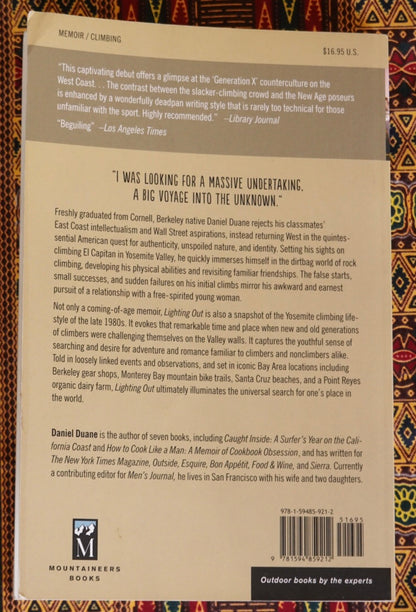 Lighting Out by Daniel Duane (1994)