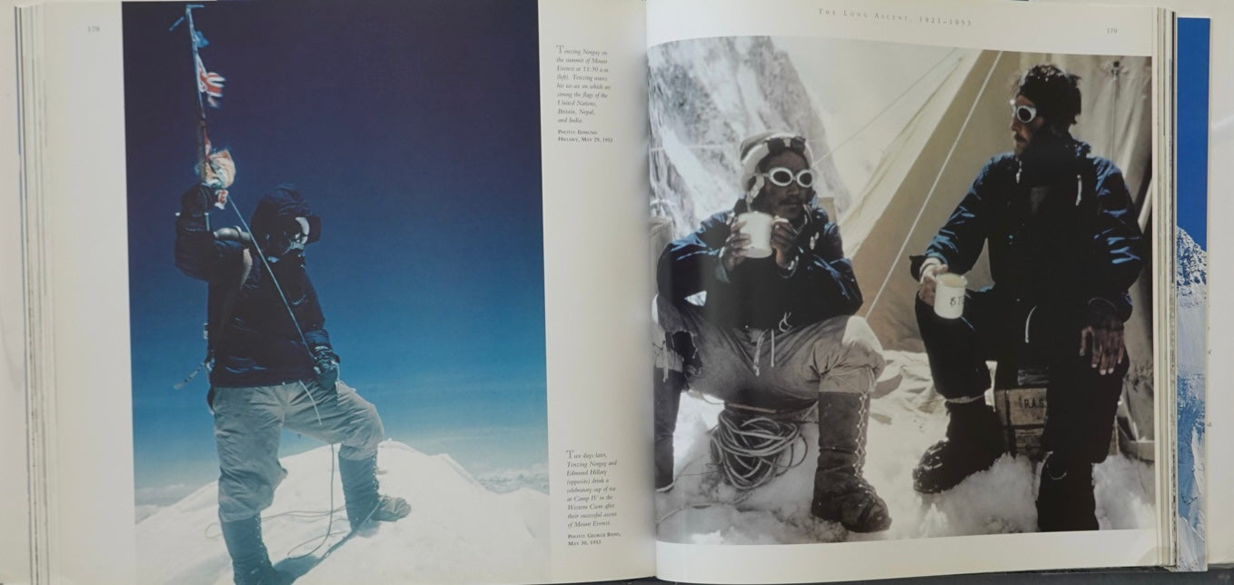 Everest: Summit of Achievement (2003) (SIGNED by ED HILLARY)