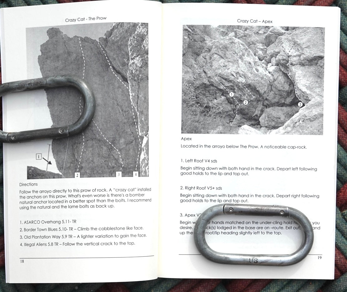 Texas Franklin Mountain Range Climber's Guide by Lowell Stevenson (2010)