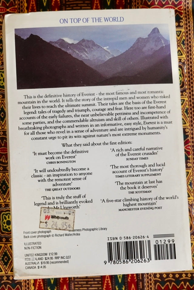 Everest by Walt Unsworth (1989)