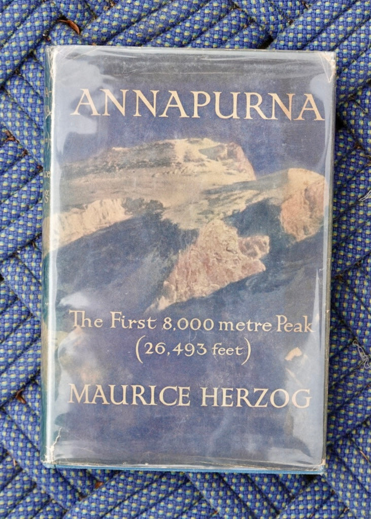 Annapurna by Maurice Herzog (1953) (SIGNED)
