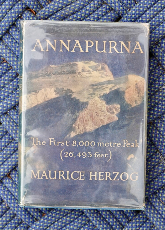 Annapurna by Maurice Herzog (1953) (SIGNED)