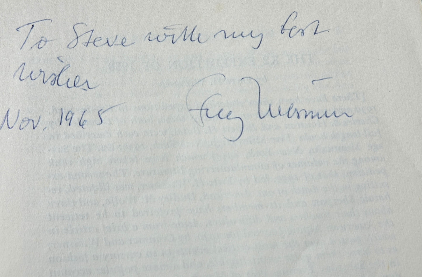 The K2 Expedition of 1939 by Fritz Wiessner (1956) (SIGNED)