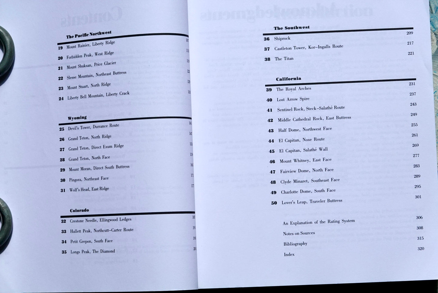 Fifty Classic Climbs of North America by Roper & Steck (1979)