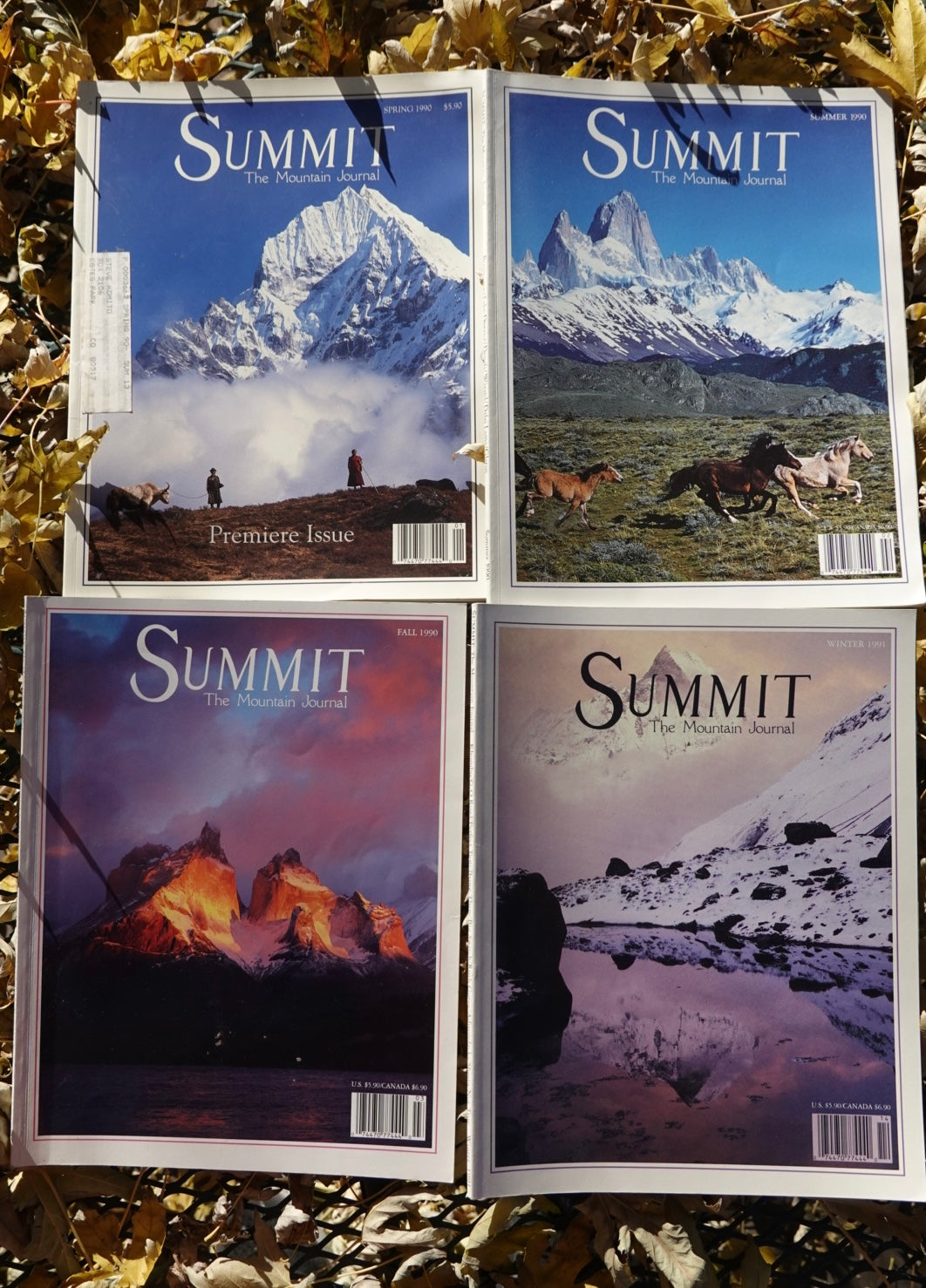 Summit Magazine Complete Year 1990 (4 issues)