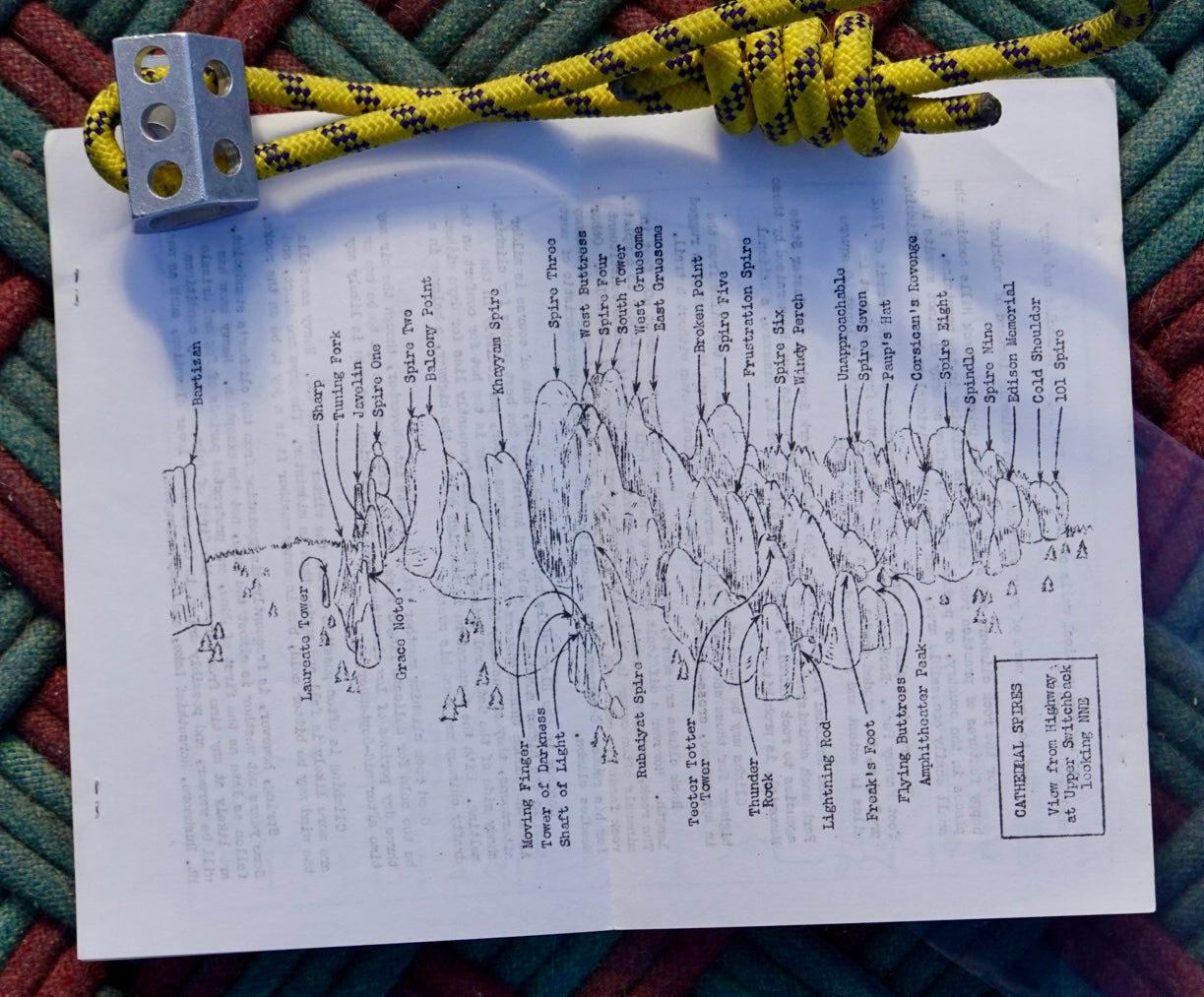 Rock Climbs in the Needles by Herb Conn (1957) (SIGNED)