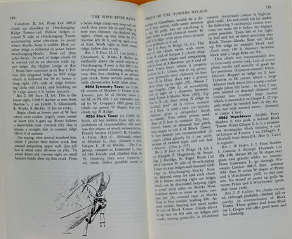 Guide to the Wyoming Mountains and Wilderness Areas by Bonney & Bonney (1965) (SIGNED)