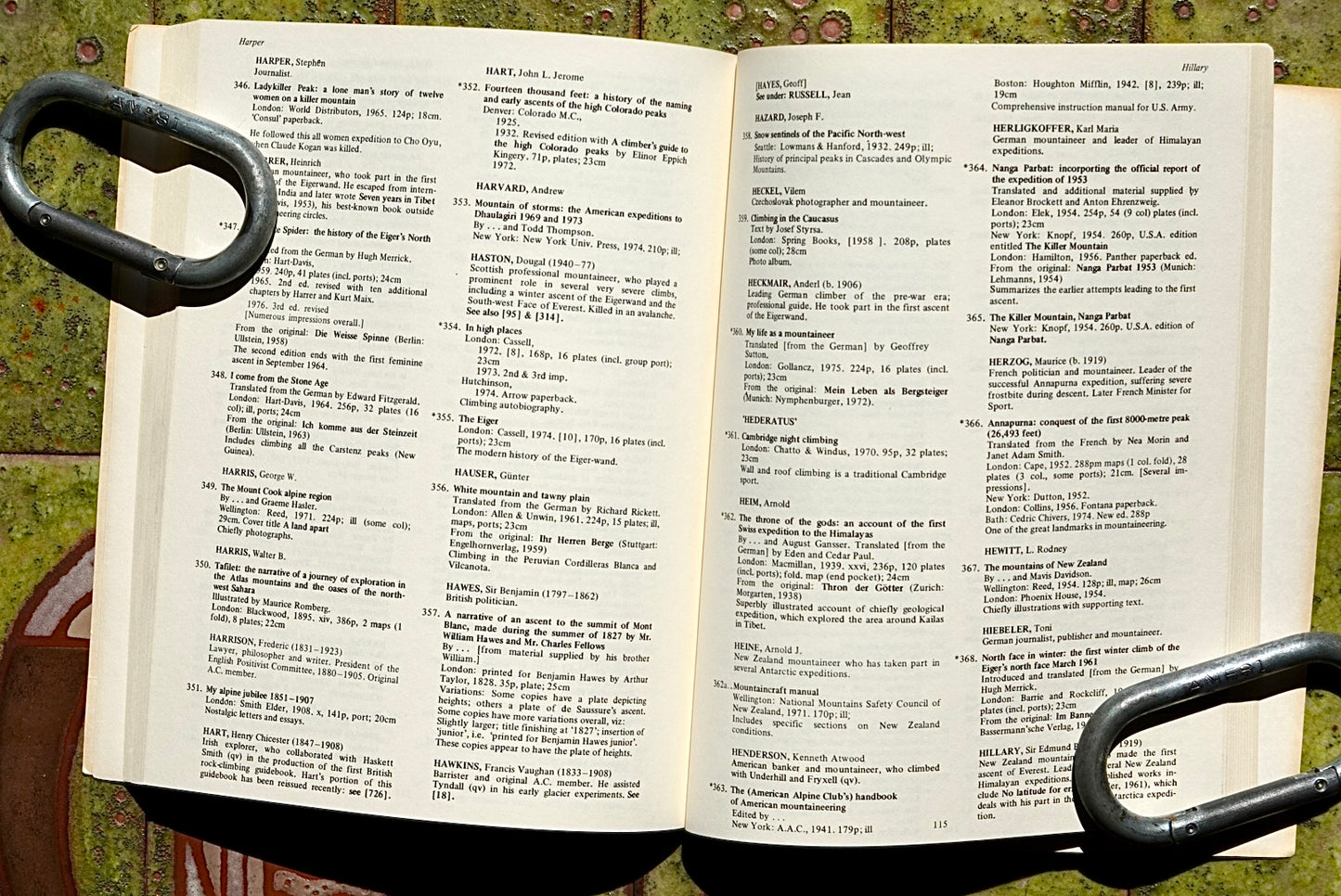 Mountaineering and its Literature by W.R. Neate (1980)