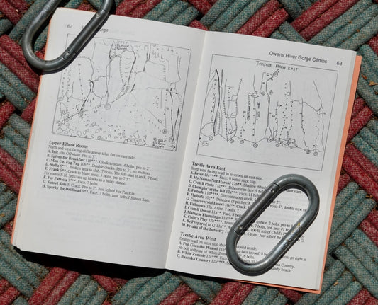 Owens River Gorge Climbs by Marty Lewis (1993)