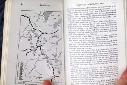 Mountaineer's Guide to the High Sierra by Voge & Smatko (1972)