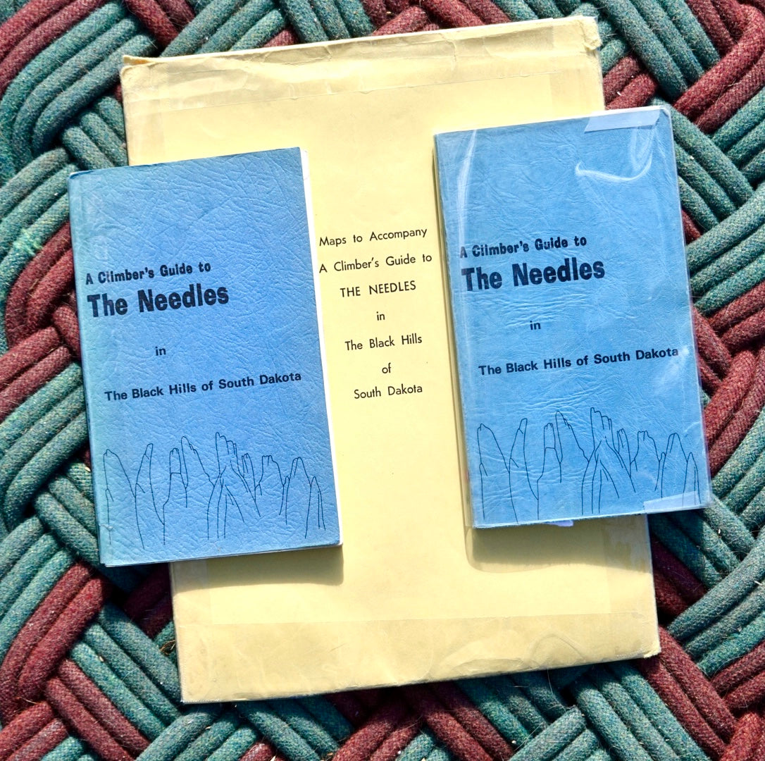 A Climber's Guide to the Needles by Bob Kamps (WITH MAPS) (1971) (SIGNED)