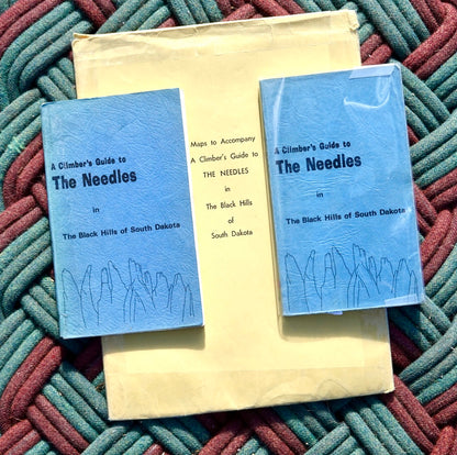 A Climber's Guide to the Needles by Bob Kamps (WITH MAPS) (1971) (SIGNED)