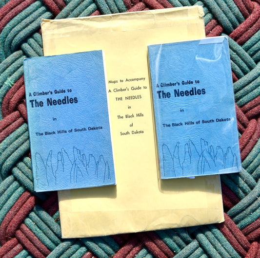 A Climber's Guide to the Needles by Bob Kamps (WITH MAPS) (1971) (SIGNED)