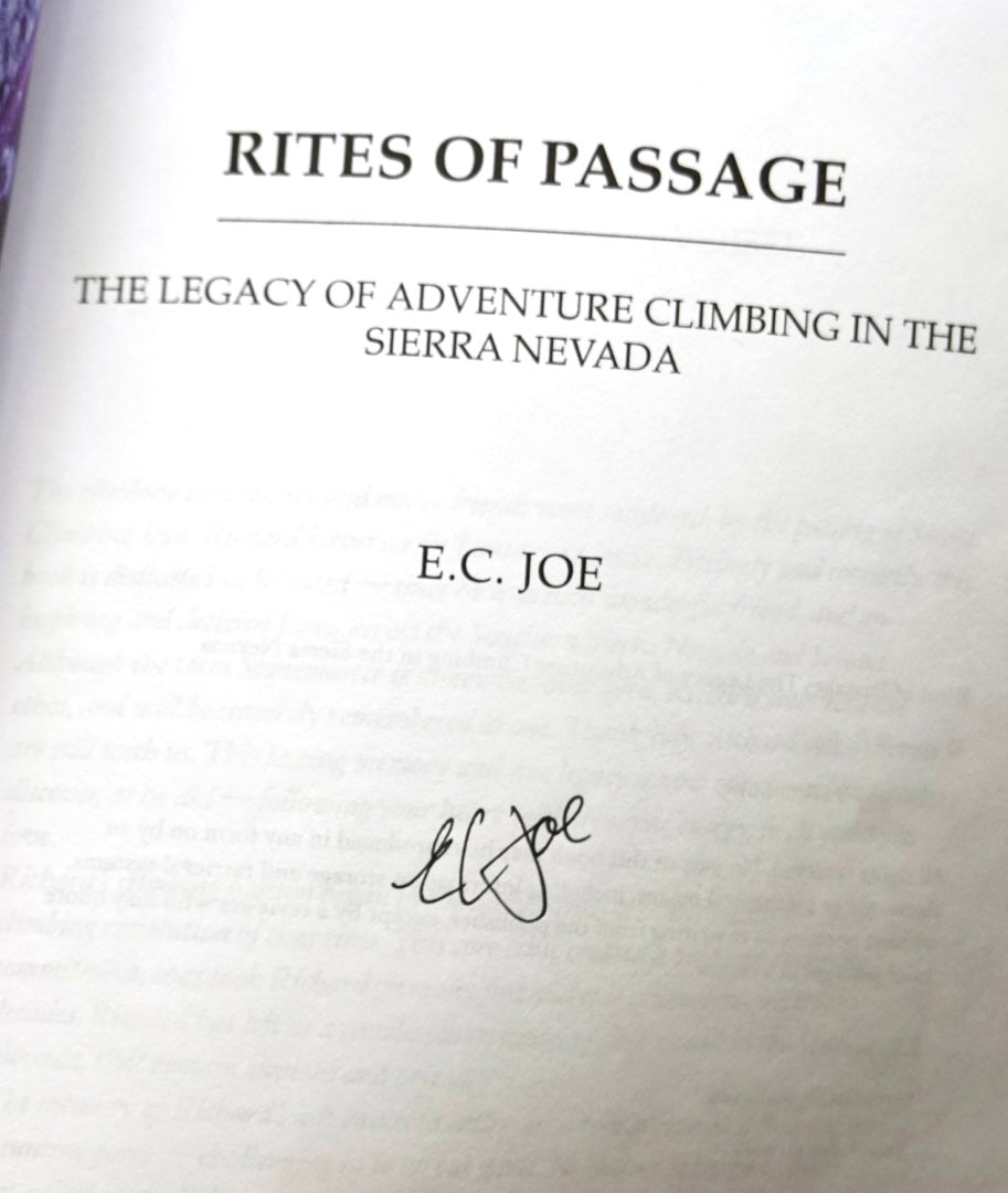 Rites of Passage by E.C. Joe (2022) (SIGNED)