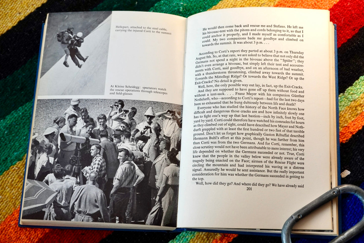 The White Spider by Heinrich Harrer (1960) (SIGNED BY HECKMAIR)