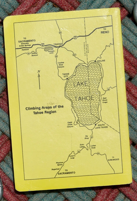 Climber's Guide to Tahoe Rock by Mike Carville (1991)