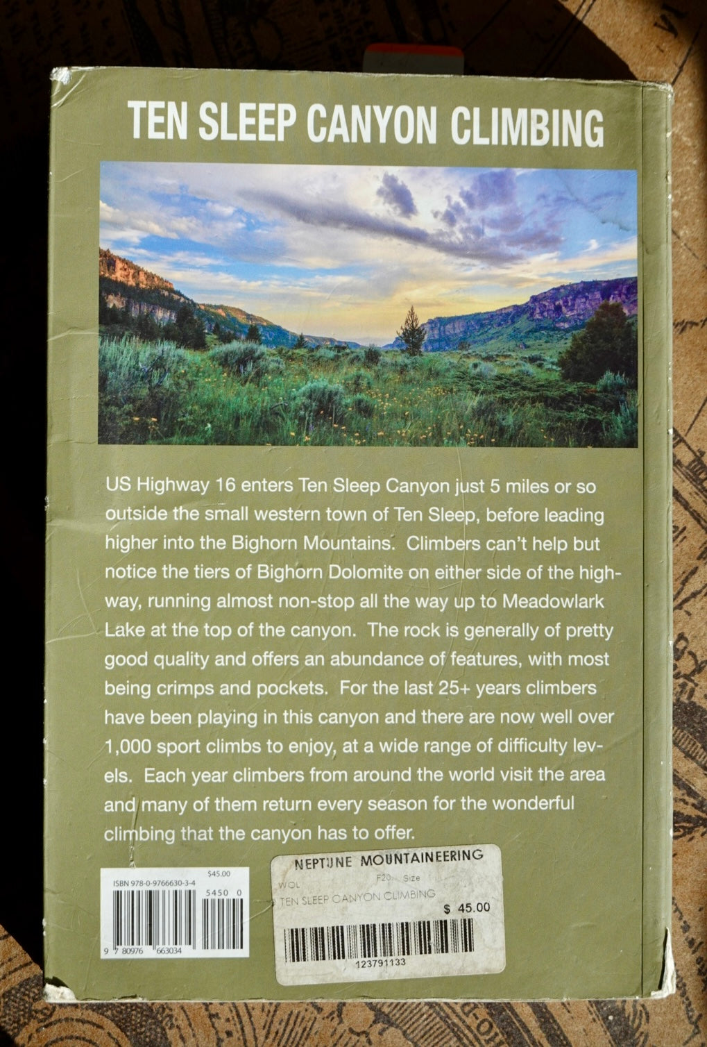 Ten Sleep Canyon Climbing by Louie Anderson (2019)