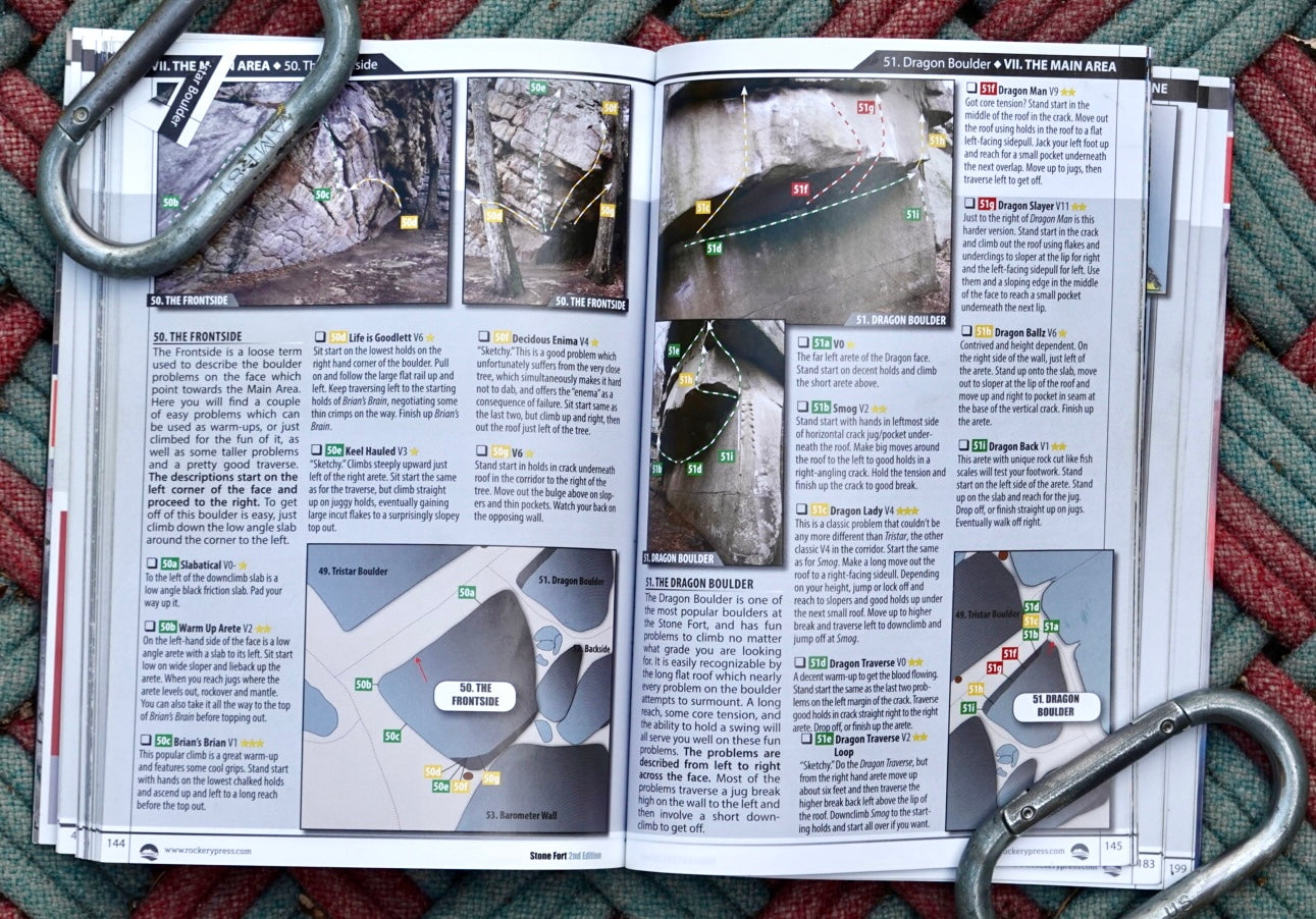 Stone Fort Bouldering by Andy Wellman (2015)