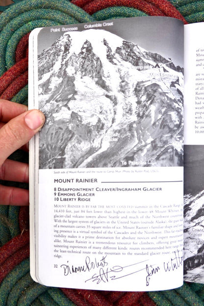 Selected Climbs in the Cascades by Nelson & Potterfield (1993) (SIGNED BY FRED BECKEY)