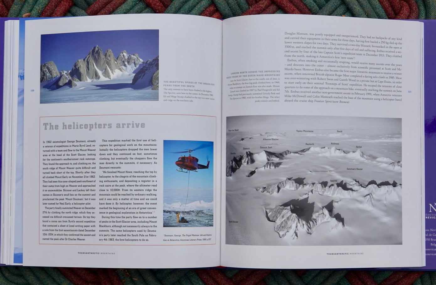 Mountaineering in Antarctica by Damien Gildea (2010)