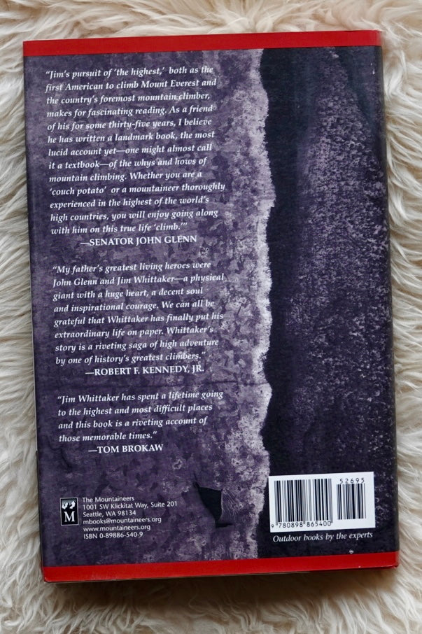 A Life on the Edge by Jim Whittaker (1999) (SIGNED)