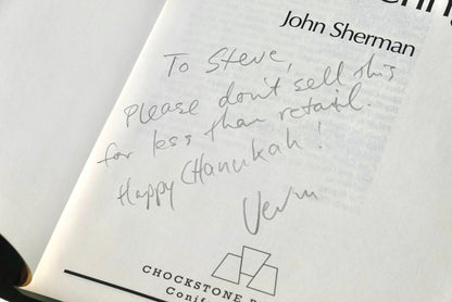 Better Bouldering by John Sherman (1997) (SIGNED)