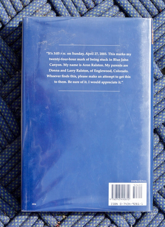 Between a Rock and a Hard Place by Aaron Ralston (SIGNED)