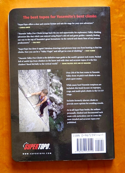 Yosemite Valley Free Climbs Supertopo (2003)