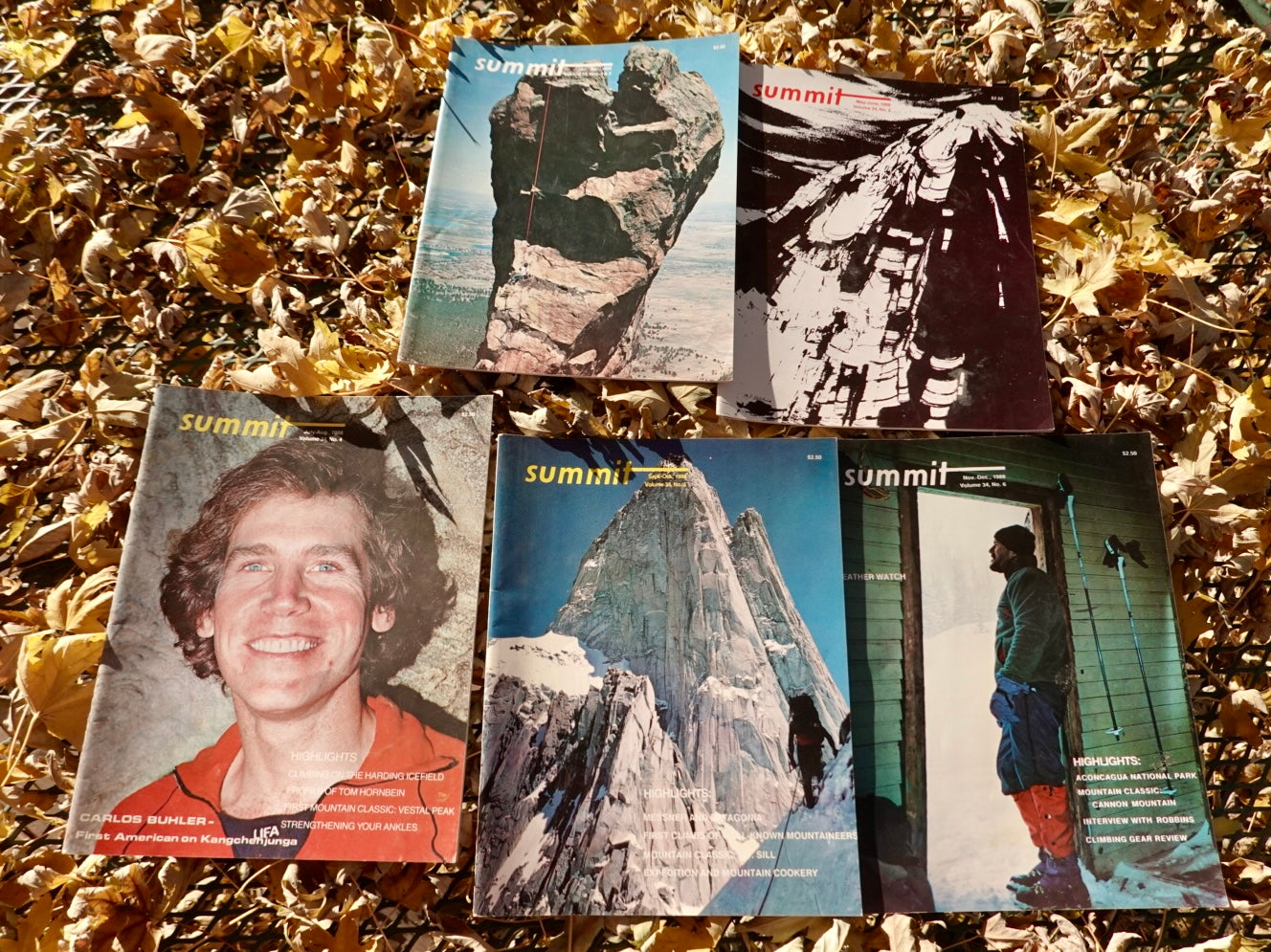 Summit Magazine Full Year 1988 (5 issues)