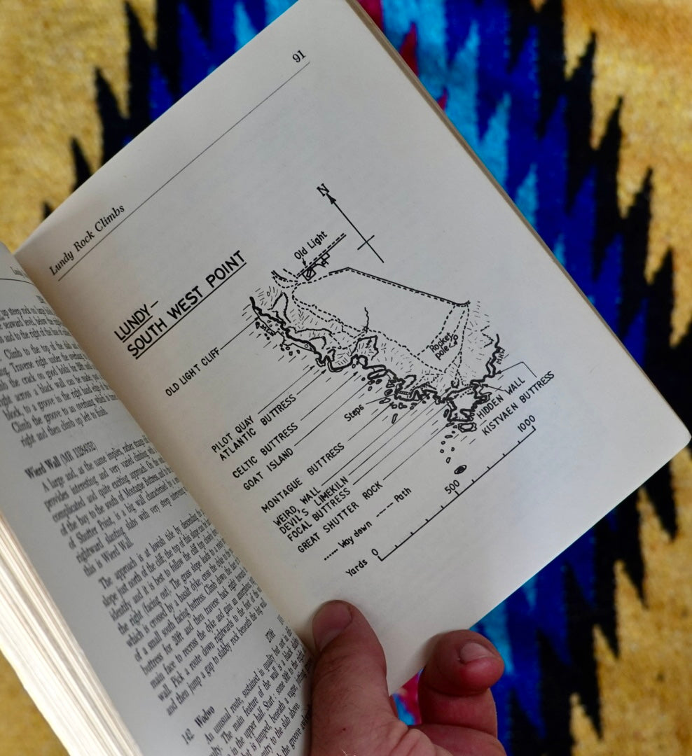 Lundy Rock Climbs by R.D. Moulton (1974)