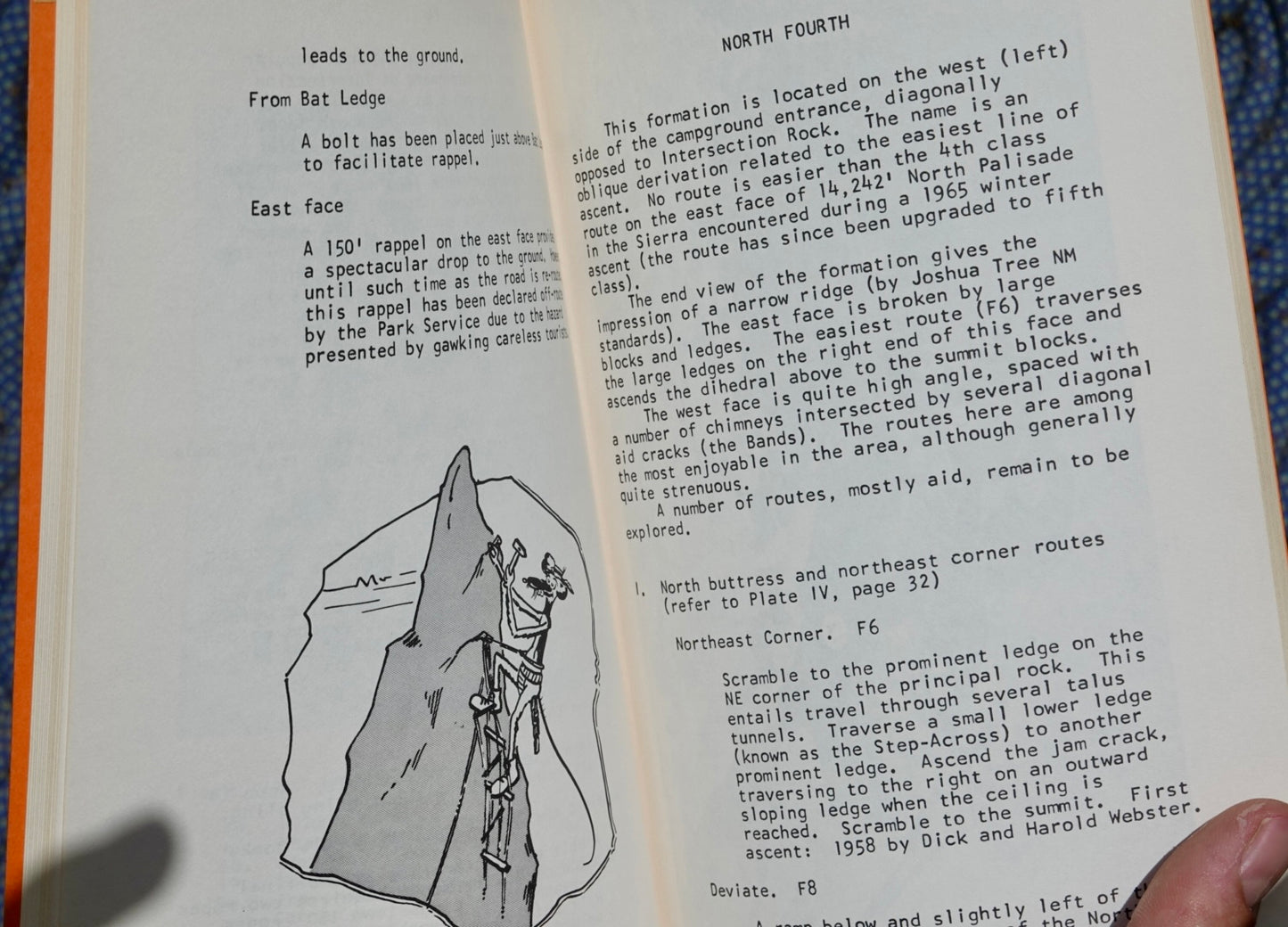 A Climber's Guide to Joshua Tree National Monument by John Wolfe (1970)