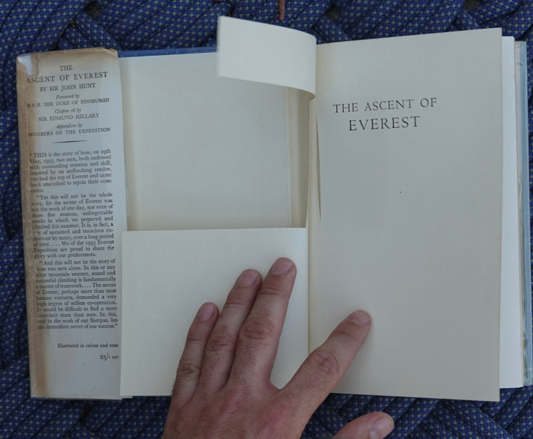 Ascent of Everest by Sir John Hunt (SIGNED)