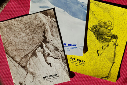 3 Off Belay Magazines (Random)