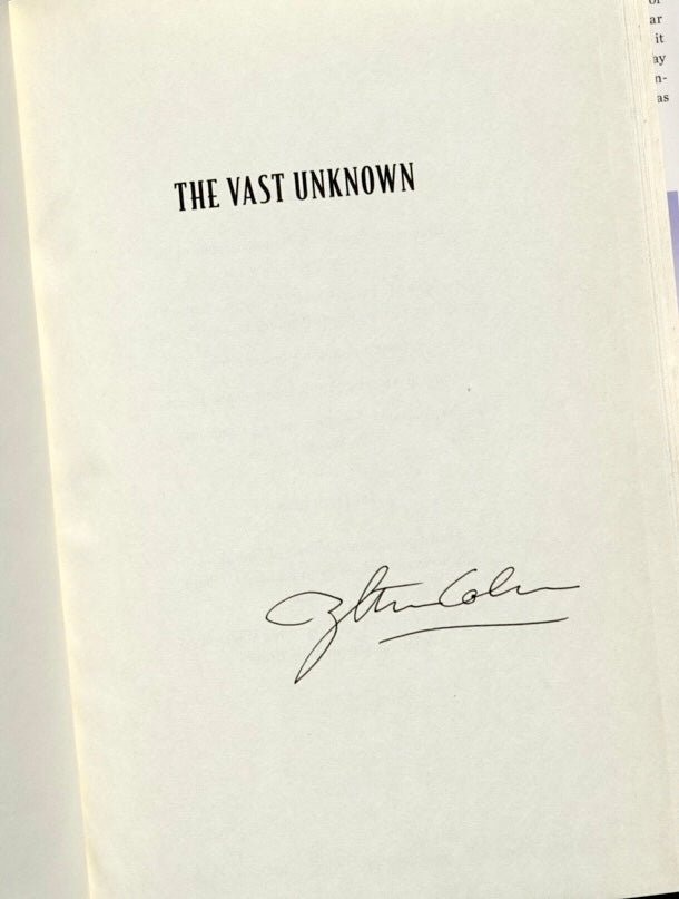 The Vast Unknown by Broughton Coburn (2013) (SIGNED)
